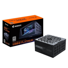 GIGABYTE Power Supply 1200W Fully Modular 80+Plus PLATINUM with Digital LCD monitor