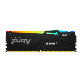 KINGSTON Memory KF552C36BBEAK2-64 FURY Beast RGB DDR5, 5200MT/s, 64GB Kit of 2