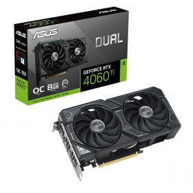 ASUS VGA  DUAL-RTX4060TI-O8G, 8GB, GDDR6