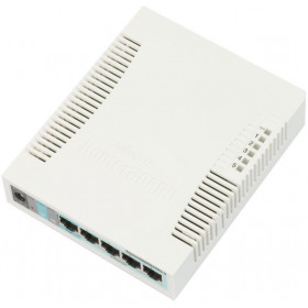 MikroTik RB260GS, 5xGigabit, 1xSFP, SwOS - (CSS106-5G-1S)