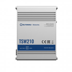 Teltonika TSW210, Industrial Unmanaged Switch 8xGigabit, 2xSFP (TSW210 000010 - Standard package)