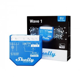 Shelly Qubino Wave 1 Μονό Έξυπνο Ρελέ Z-Wave 16Α (QubinoWave1)