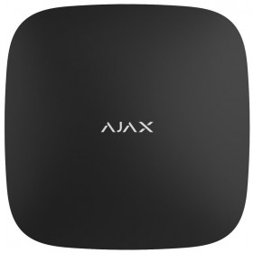 AJAX - BLACK HUB 7559 Ασύρματη κεντρική μονάδα GSM/Ethernet , σε μαύρο χρώμα