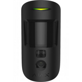 AJAX SYSTEMS - MOTIONCAM BLACK Ασύρματος ανιχνευτής κίνησης με ενσωματωμένη κάμερα.