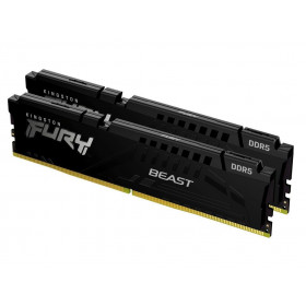 KINGSTON Memory   KF560C30BBEK2-64 FURY Beast Black DDR5, 6000MT/s, 64GB KIT OF 2 EXPO