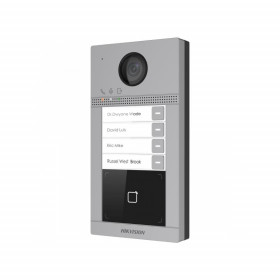 DS-KV8413-WME1(B)  4 Button Metal Villa Door Station WiFi Hikvision