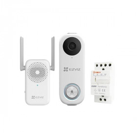 CS-BD-DB1C  2MP  Video Doorbell Kit with Chime : Transformer WiFi 2.1mm Ezviz
