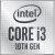 INTEL CPU Core i3-10105F, BX8070110105F