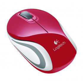 LOGITECH Mouse Mini Wireless M187 Red