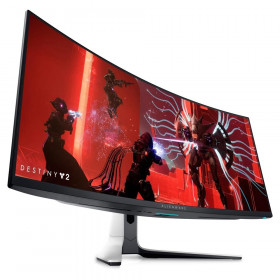 DELL MONITOR ALIENWARE CURVED AW3423DW 34 Quantum Dot-OLED HDMI, DisplayPort, Height Adjustable, 3YearsW, NVIDIA G-Sync