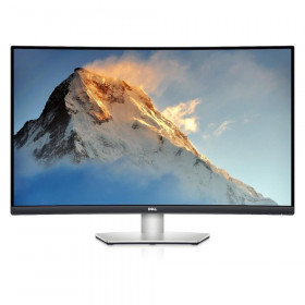DELL Monitor S3221QSA 31.5 Curved UHD 4K Vertical Alignment, HDMI, DisplayPort, AMD FreeSync, Speakers, 3YearsW