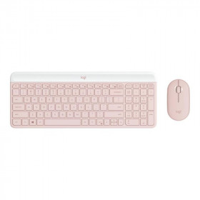 LOGITECH Keyboard/Mouse Wireless MK470 Rose