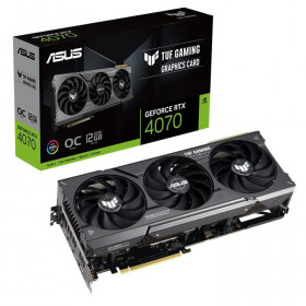 ASUS VGA TUF-RTX4070-O12G-GAMING, 12GB, GDDR6X