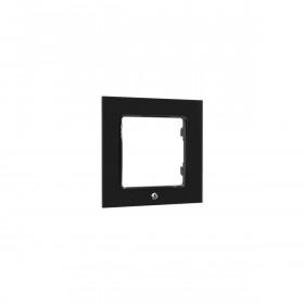 Shelly Πλαίσιο Διακόπτη 1 Θέσης  Μαύρος (Shelly-Wall-frame-1-b)