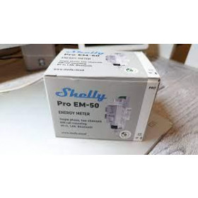 Shelly Pro EM 50 Έξυπνος Επαγγελματικός Μονοφασικός Μετρητής Ενέργειας με Έλεγχο Επαφής 2 x 50A (SPEM-002CEBEU50)