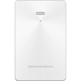 Grandstream GWN7661, In-Wall 802.11ax (Wi-Fi 6) Dual-Band 2x2:2 MU-MIMO with DL/UL OFDMA technology Access Point, POE
