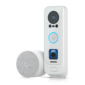 Ubiquiti UVC-G4 Doorbell Pro PoE Kit-White, UniFi Protect G4 Doorbell Professional PoE kit White