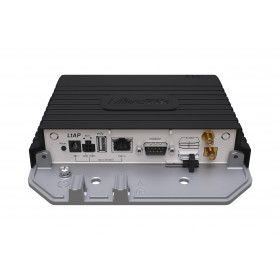 MikroTik LtAP-2HnD&FG621-EA&LR8, LtAP LR8 LTE6 kit, 2.5dBi, 26dBm 2x2, Dual Core 880MHz, 128MB, 4G+/LTE6, 2x miniPCI-e, 1xGigabit, 3x Mini SIM, GPS, Lora, L4