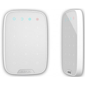 AJAX - KEYPAD 8706 Ασύρματο πληκτρολόγιο αφής, σε λευκό χρώμα