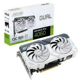 ASUS VGA DUAL-RTX4060-O8G-WHITE 8GB, GDDR6