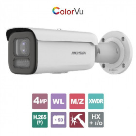 DS-2CD2647G2T-LZS(C) 4MP 2.8-12mm ColorVu Motorized Varifocal Bullet Network Camera Hikvision